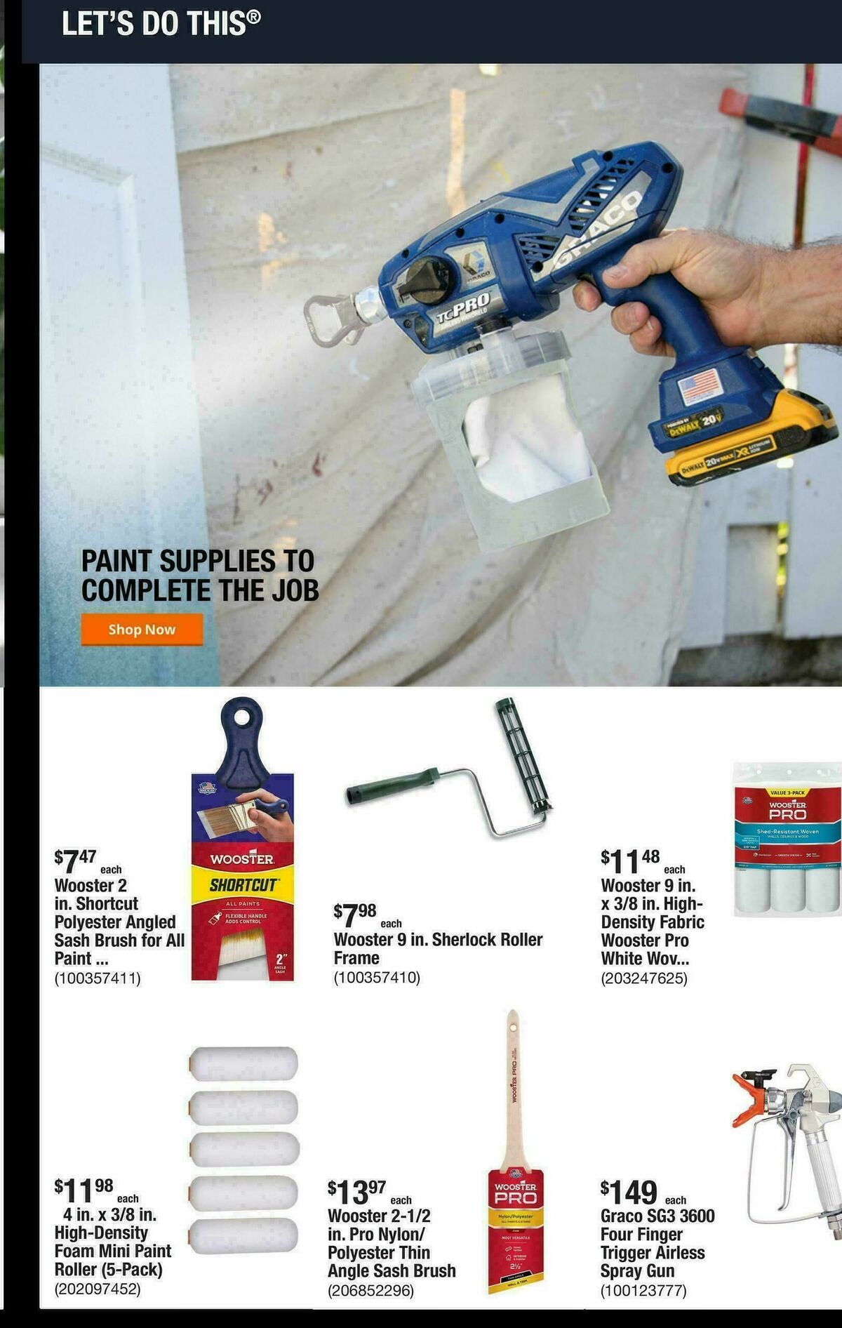 The Home Depot Weekly Ad from December 29