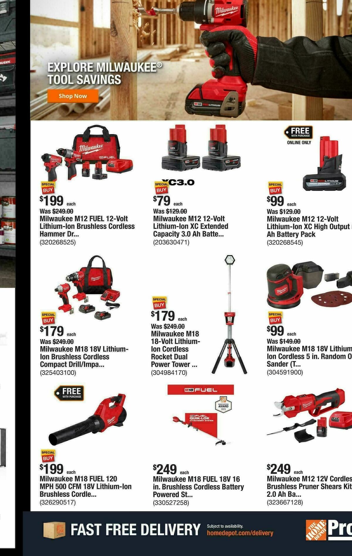 The Home Depot Weekly Ad from December 29