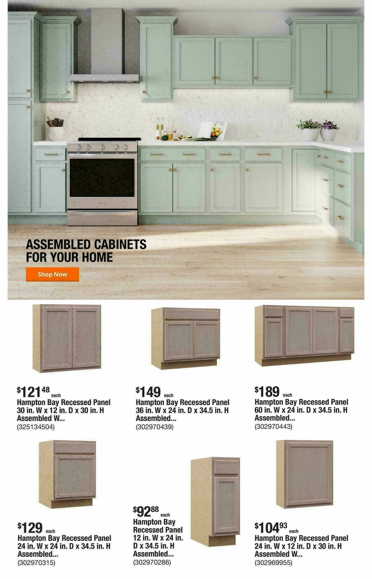 The Home Depot Weekly Ad from January 1