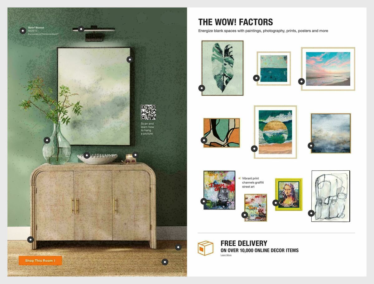 The Home Depot Holiday Decor Weekly Ad from January 5