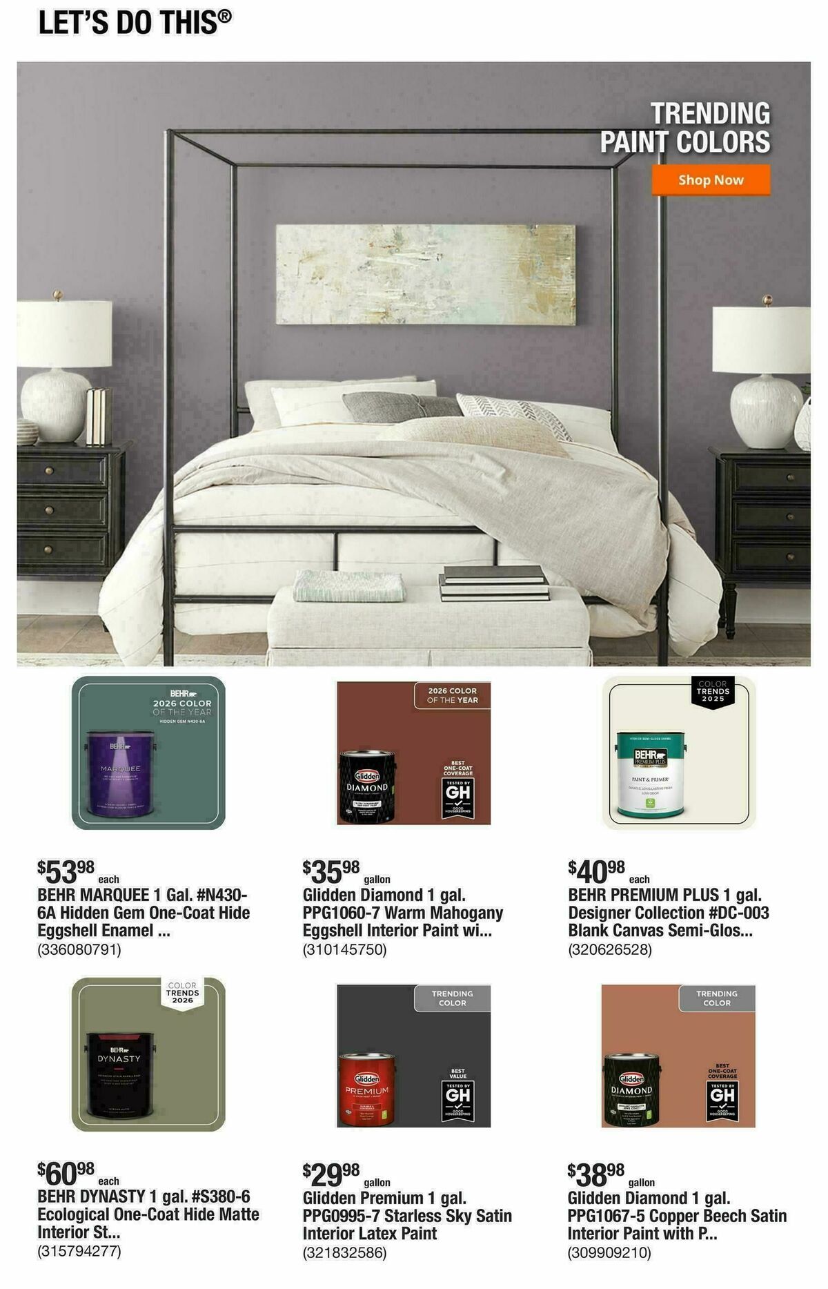 The Home Depot Weekly Ad from January 8