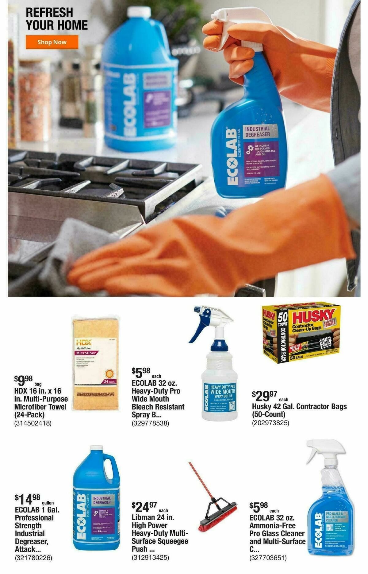 The Home Depot Weekly Ad from January 8