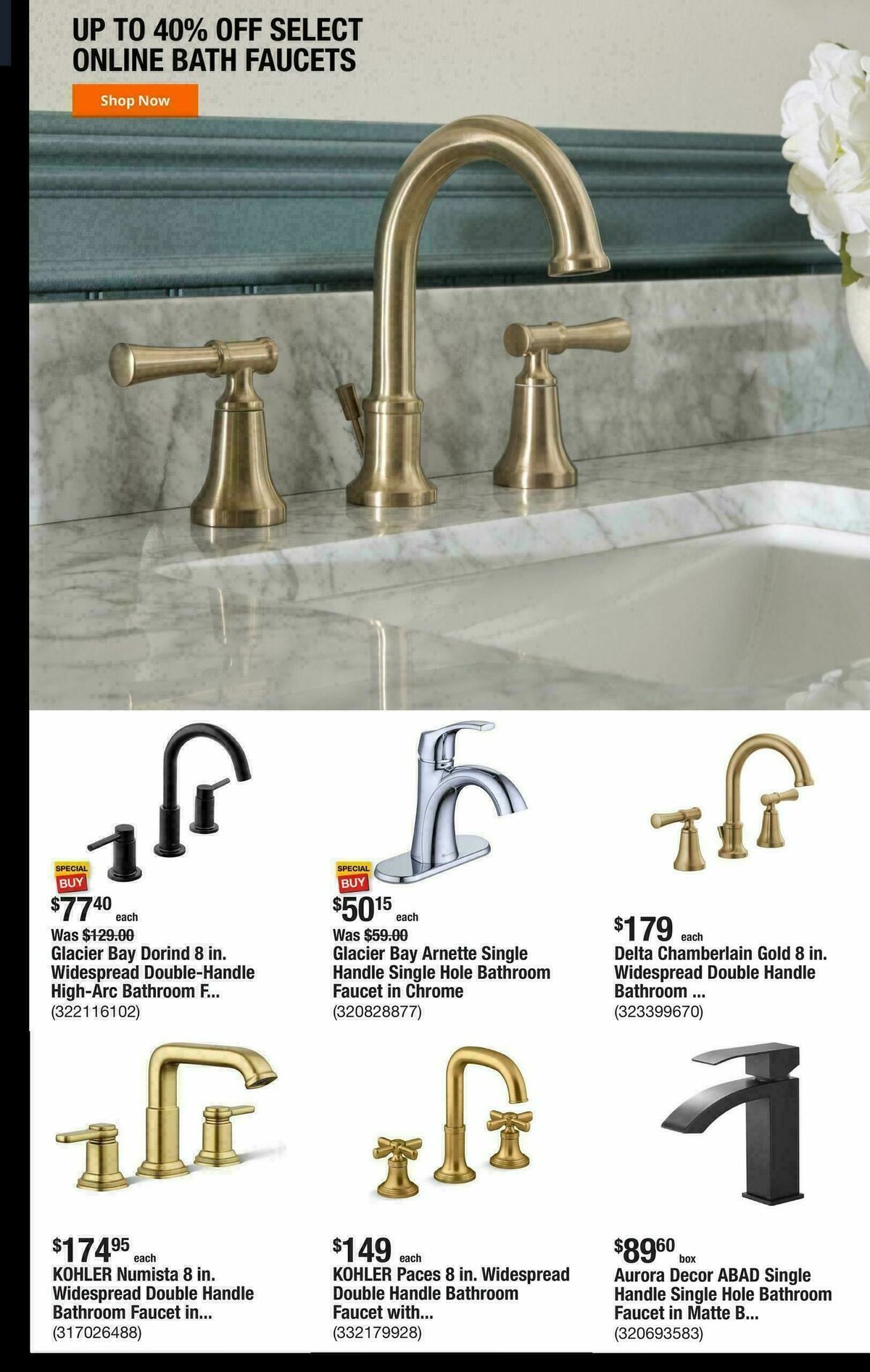 The Home Depot Weekly Ad from January 12