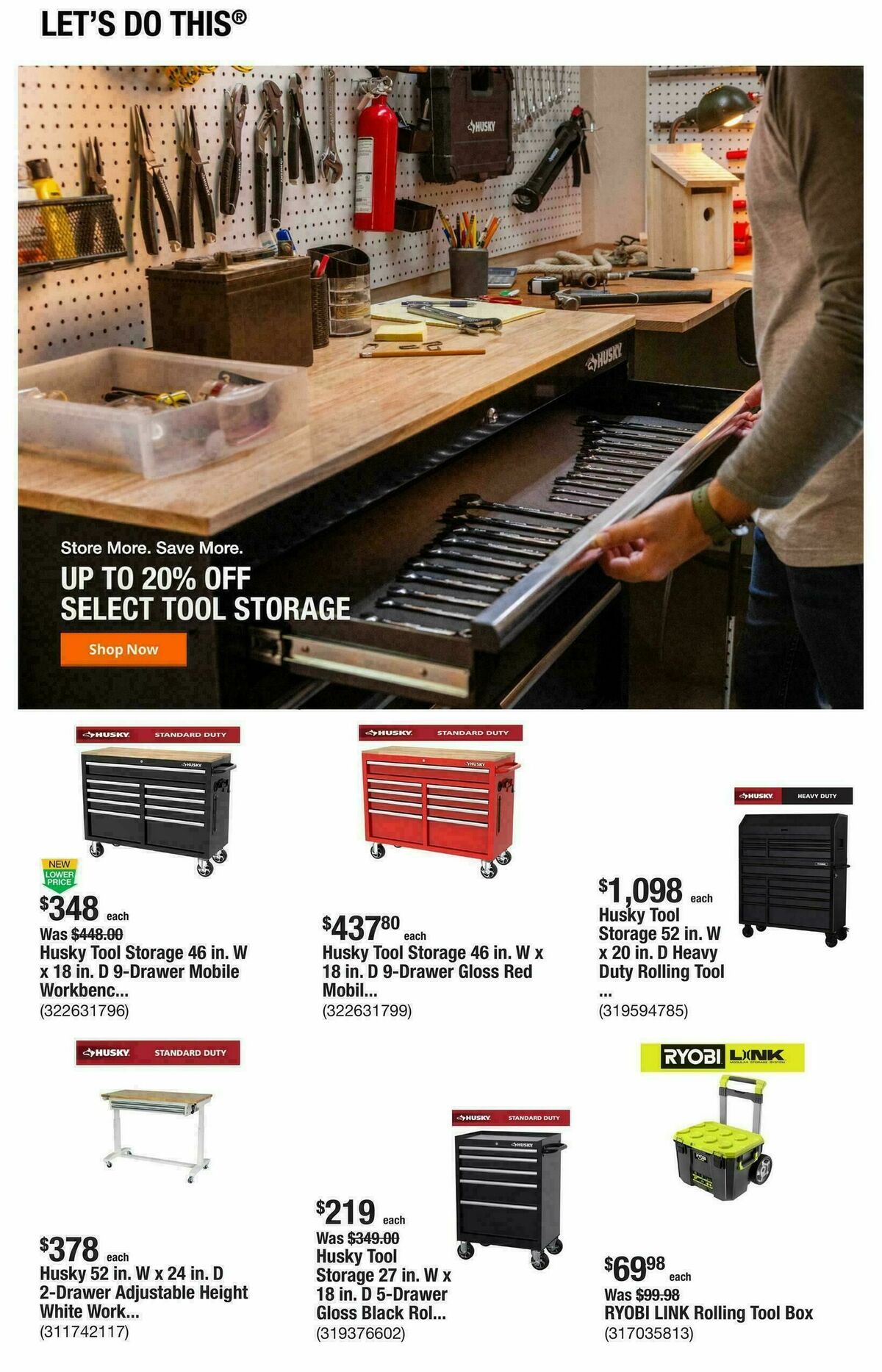 The Home Depot Weekly Ad from January 15