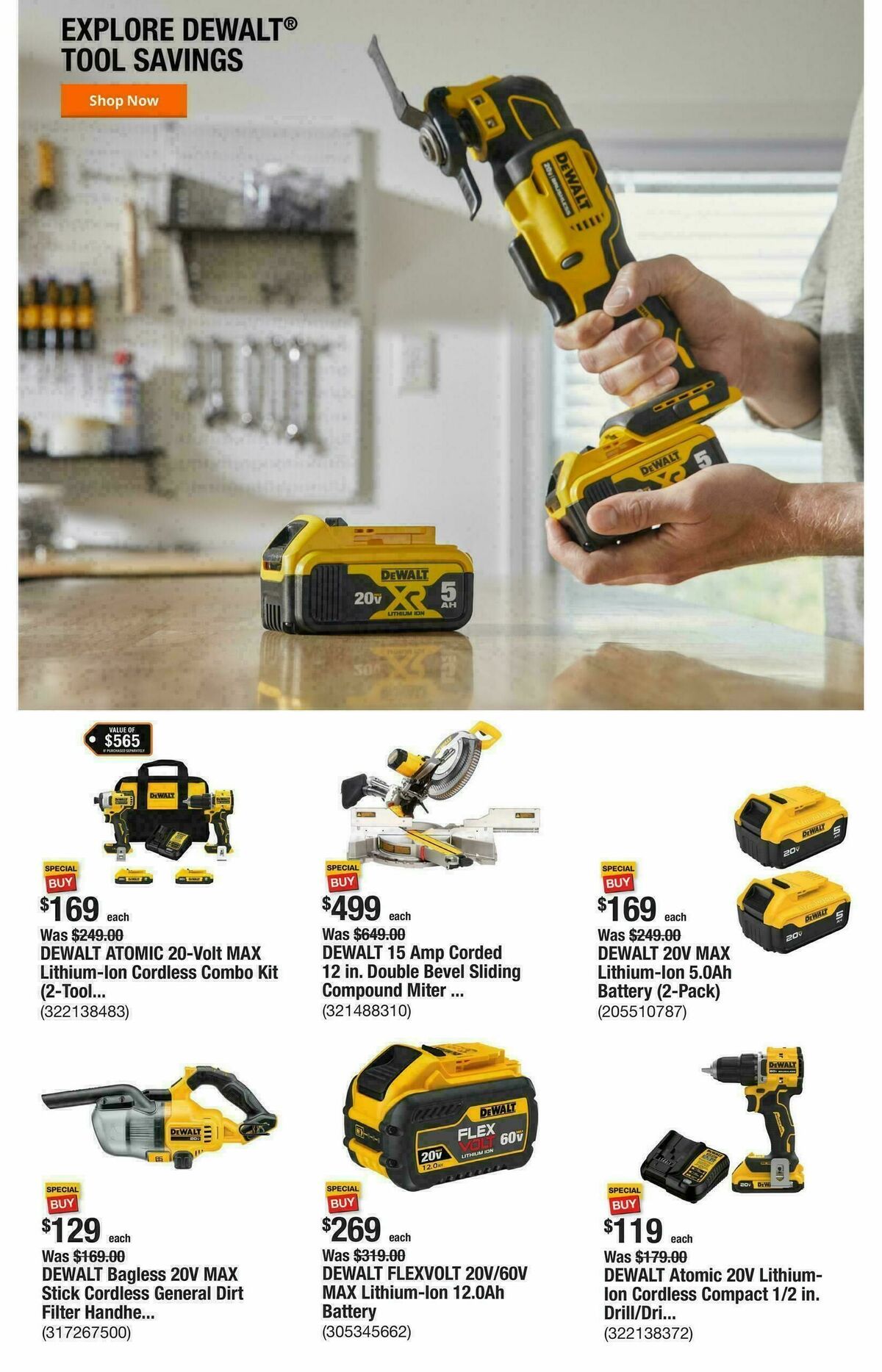The Home Depot Weekly Ad from January 15