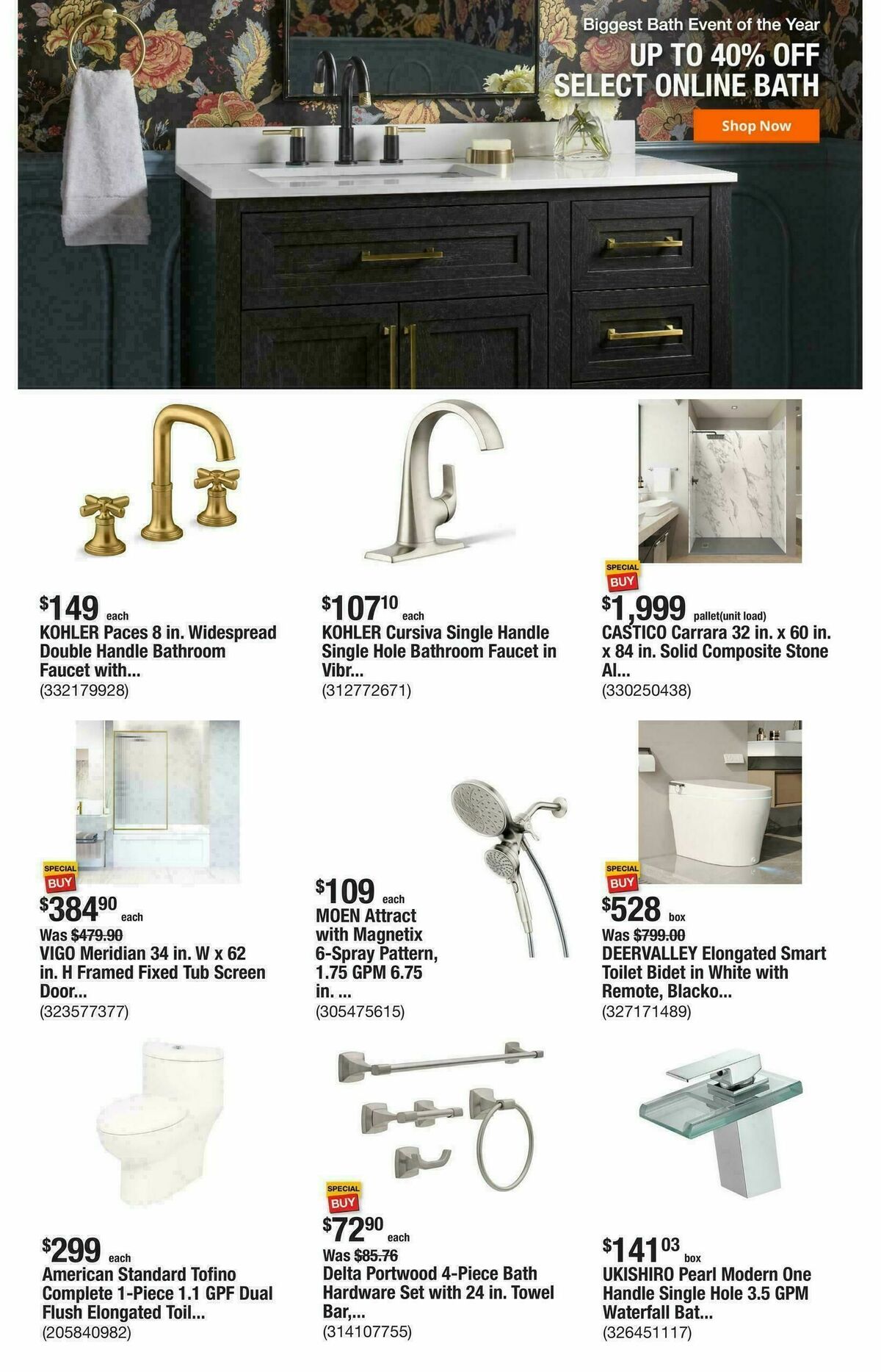 The Home Depot Weekly Ad from January 29