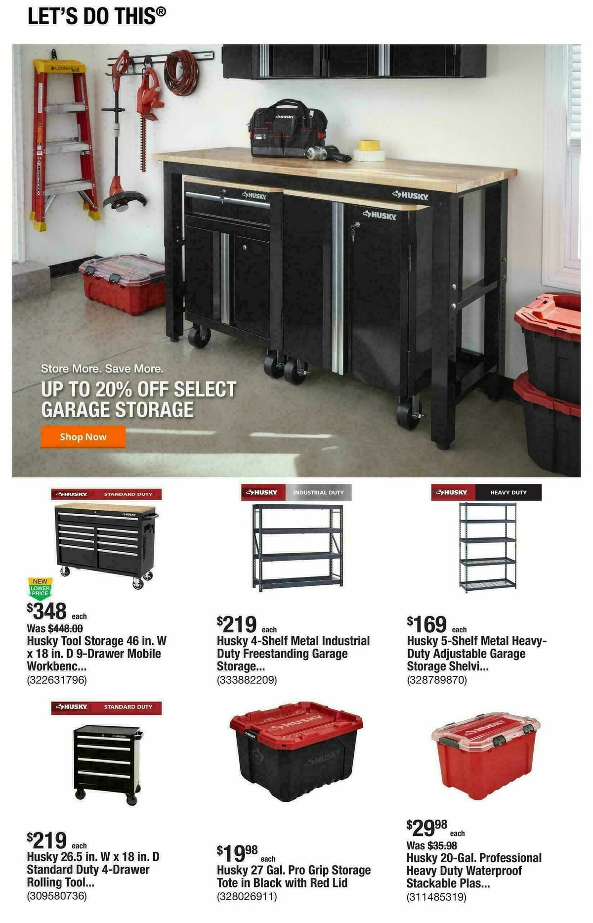 The Home Depot Weekly Ad from January 29