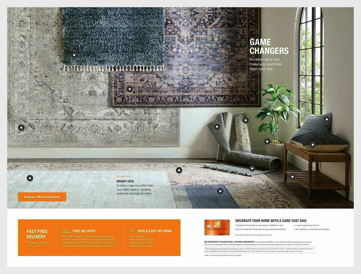 The Home Depot Home Decor Catalog - Winter Weekly Ad from January 5