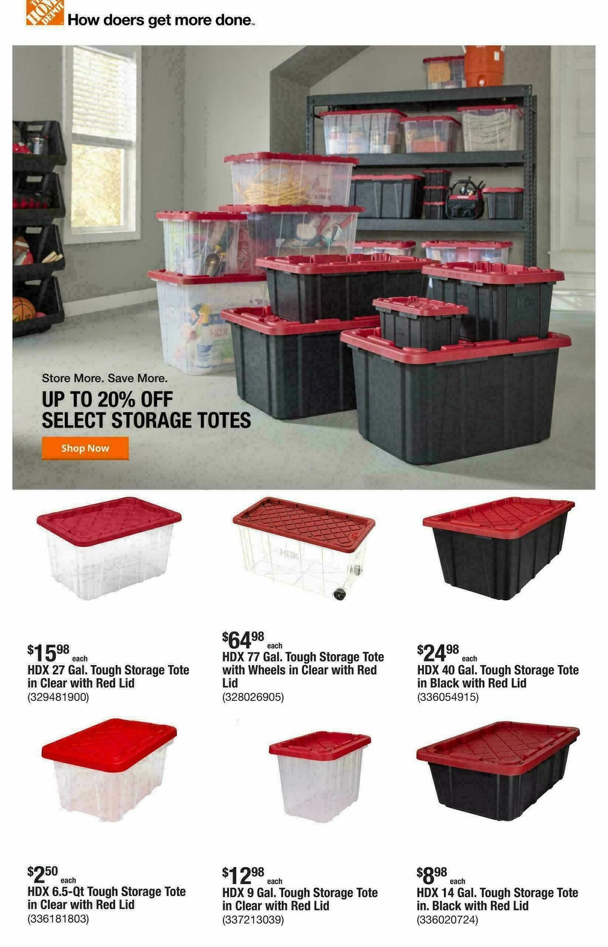 The Home Depot Weekly Ad from February 12