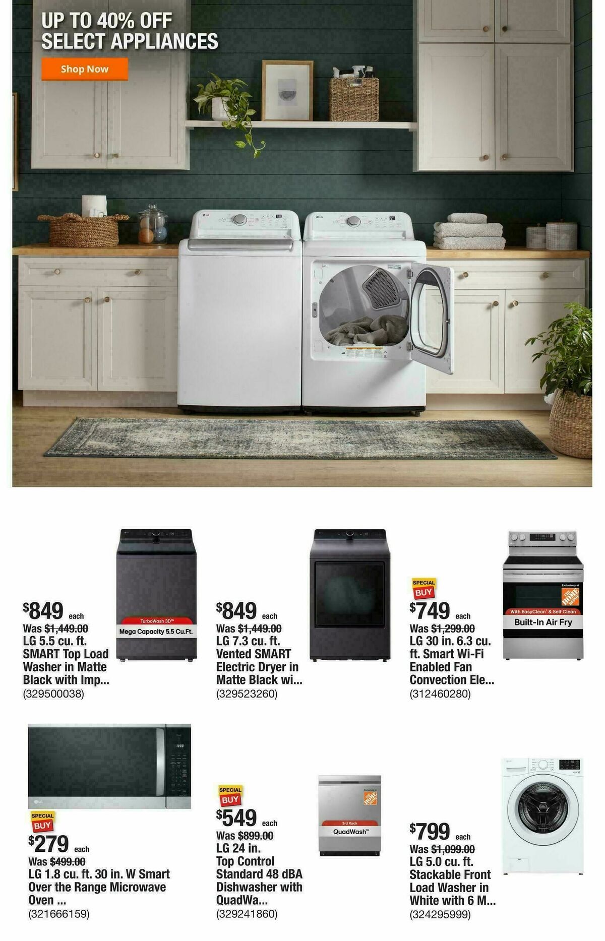 The Home Depot Weekly Ad from February 12