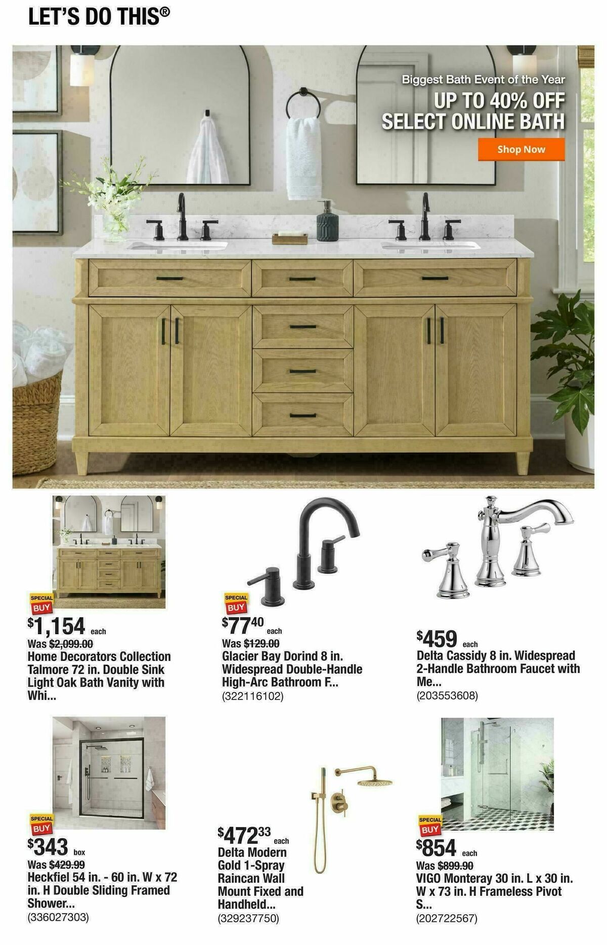 The Home Depot Weekly Ad from February 12