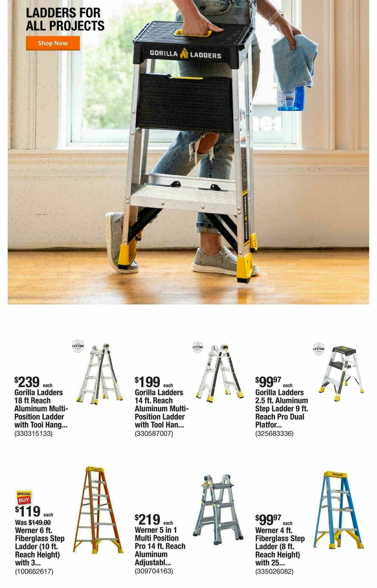 The Home Depot Weekly Ad from February 12