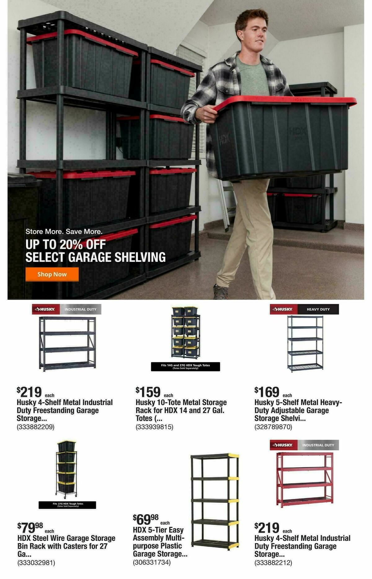 The Home Depot Weekly Ad from February 19