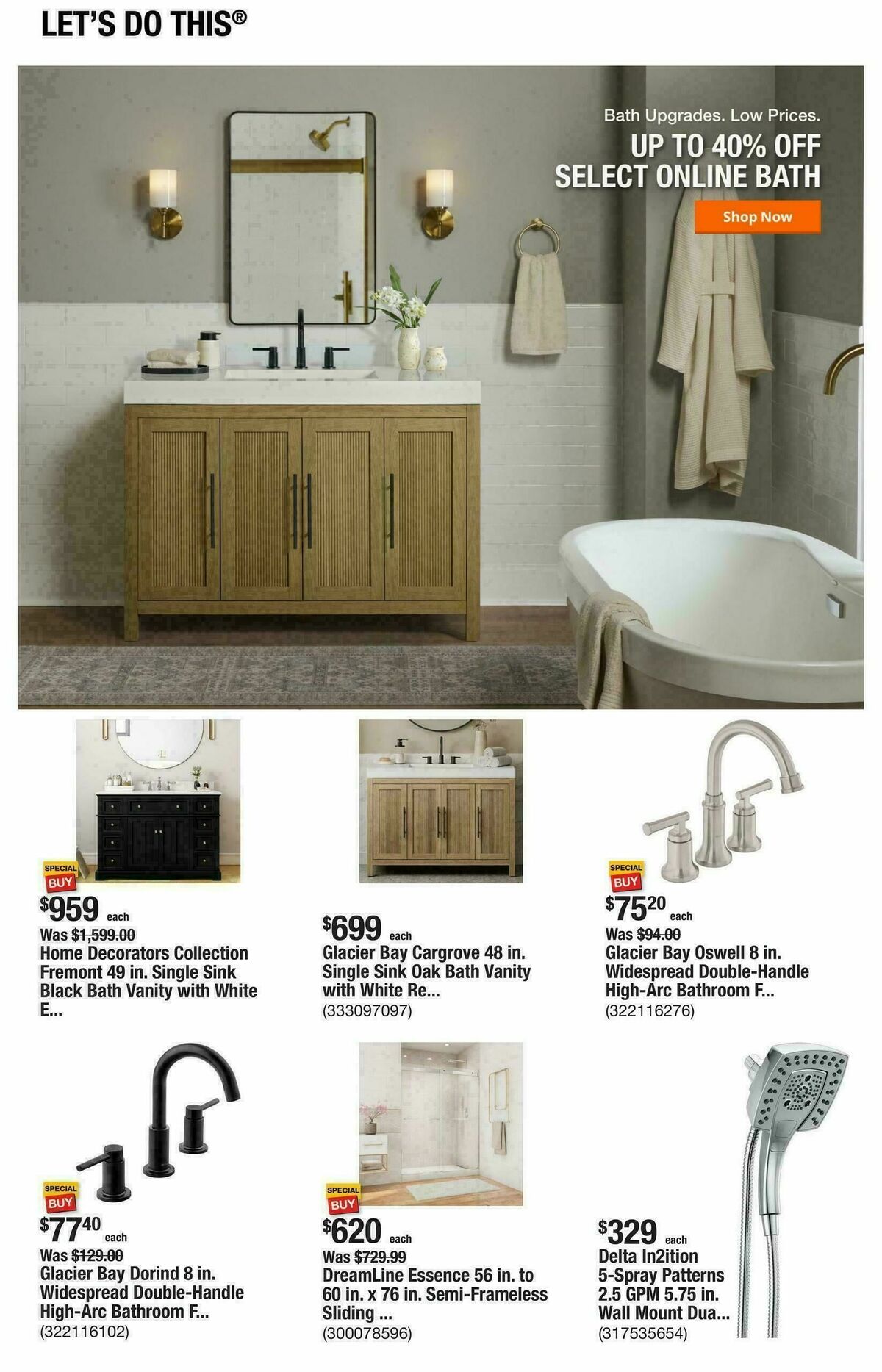 The Home Depot Weekly Ad from February 19