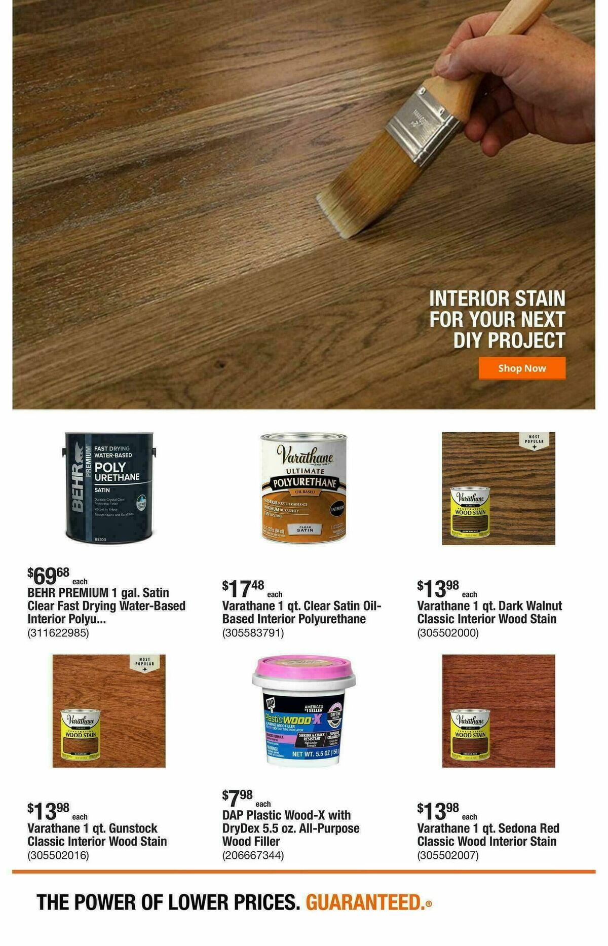 The Home Depot Weekly Ad from February 19