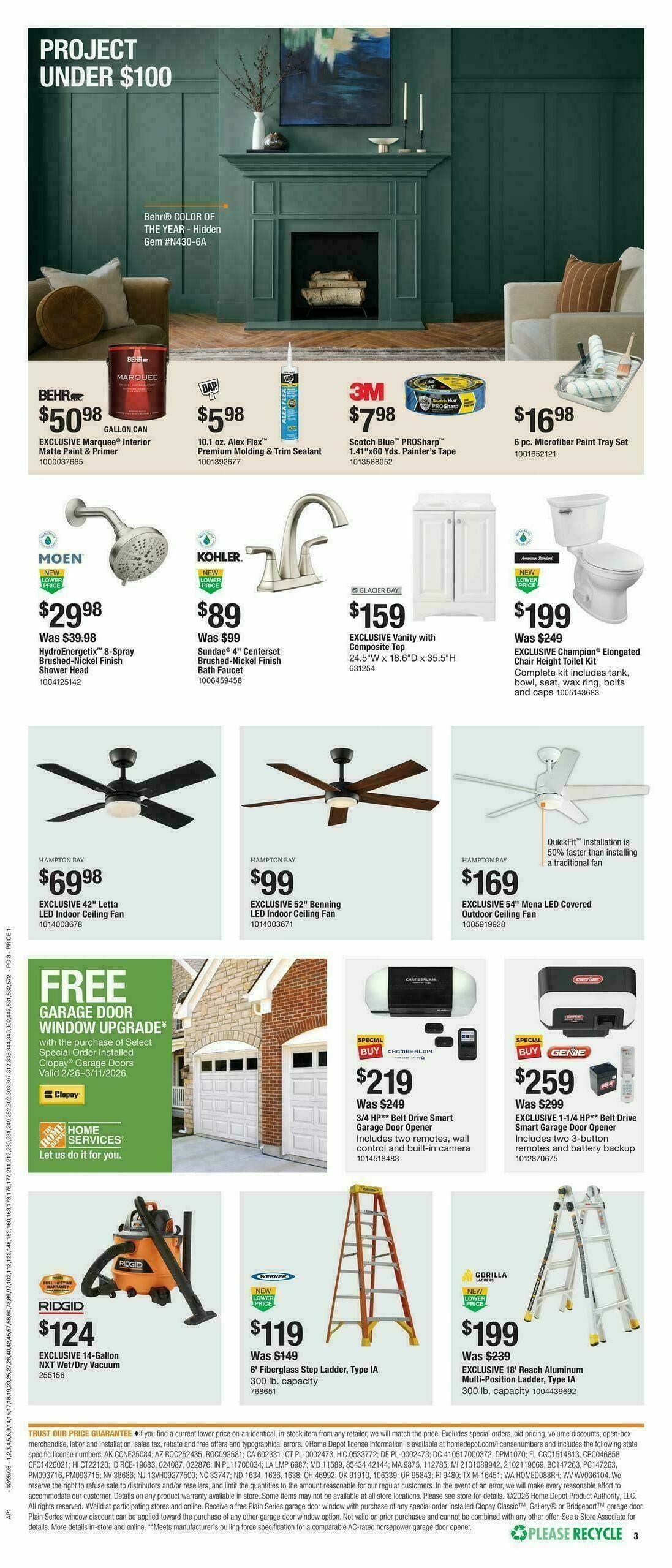 The Home Depot Bring on Spring Weekly Ad from February 26