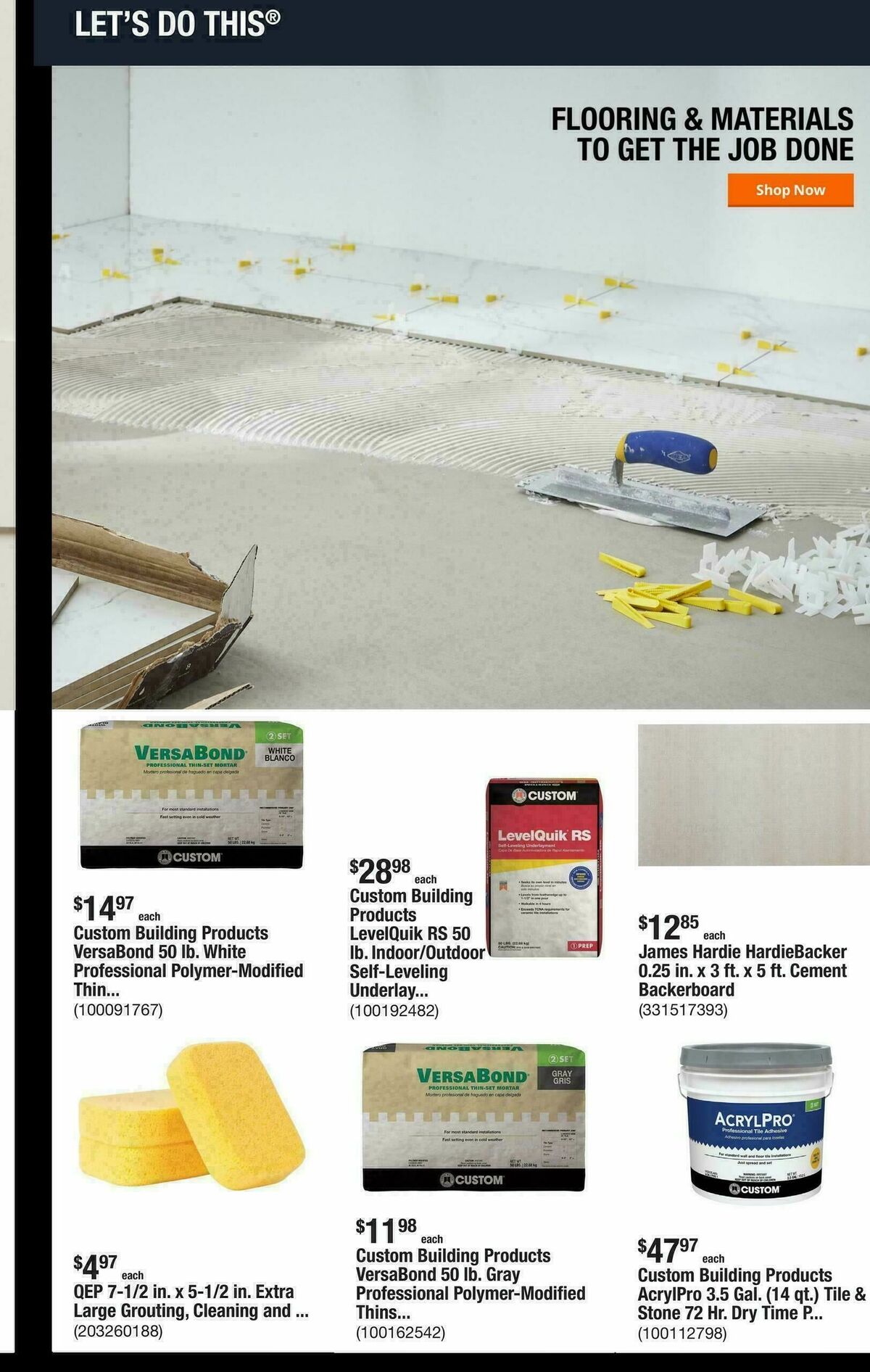 The Home Depot Weekly Ad from March 2