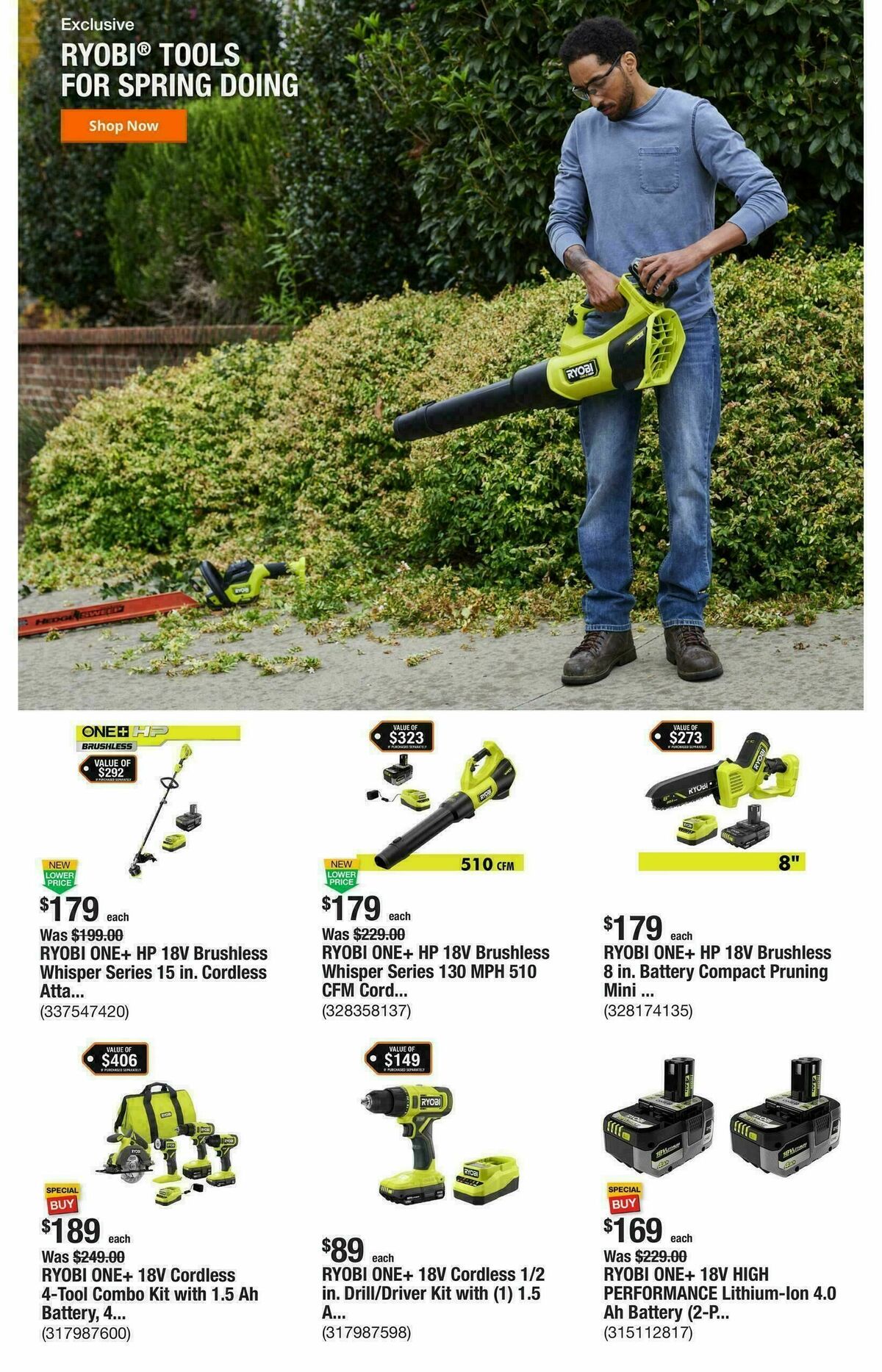 The Home Depot Weekly Ad from March 5