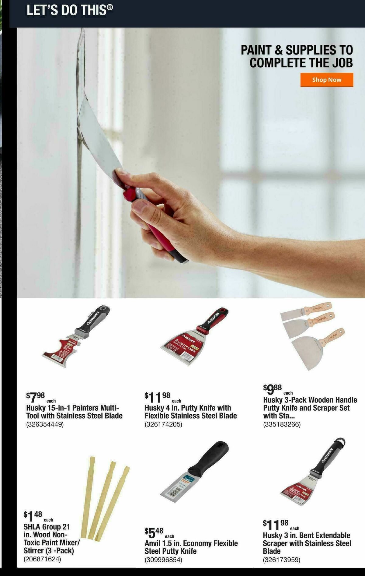 The Home Depot Weekly Ad from March 9