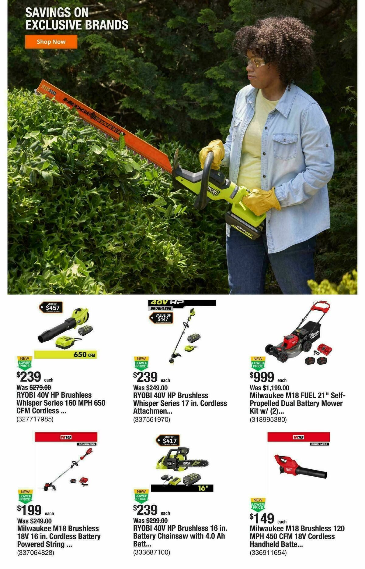 The Home Depot Weekly Ad from March 12
