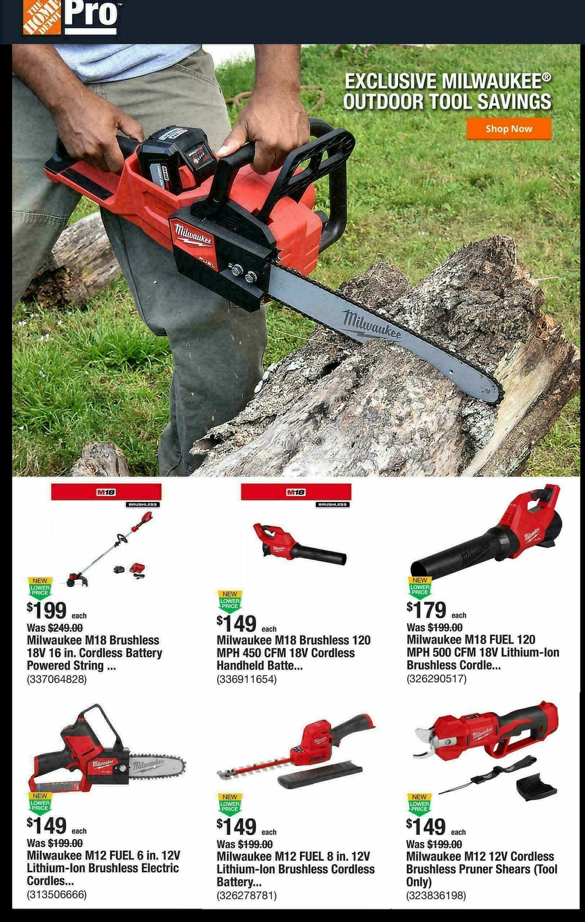 The Home Depot Weekly Ad from March 16