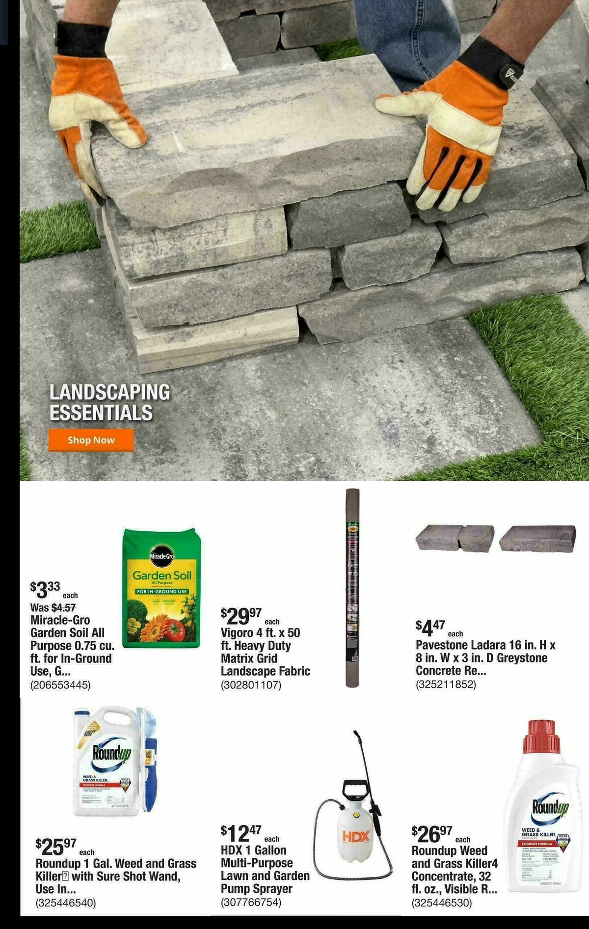 The Home Depot Weekly Ad from April 6