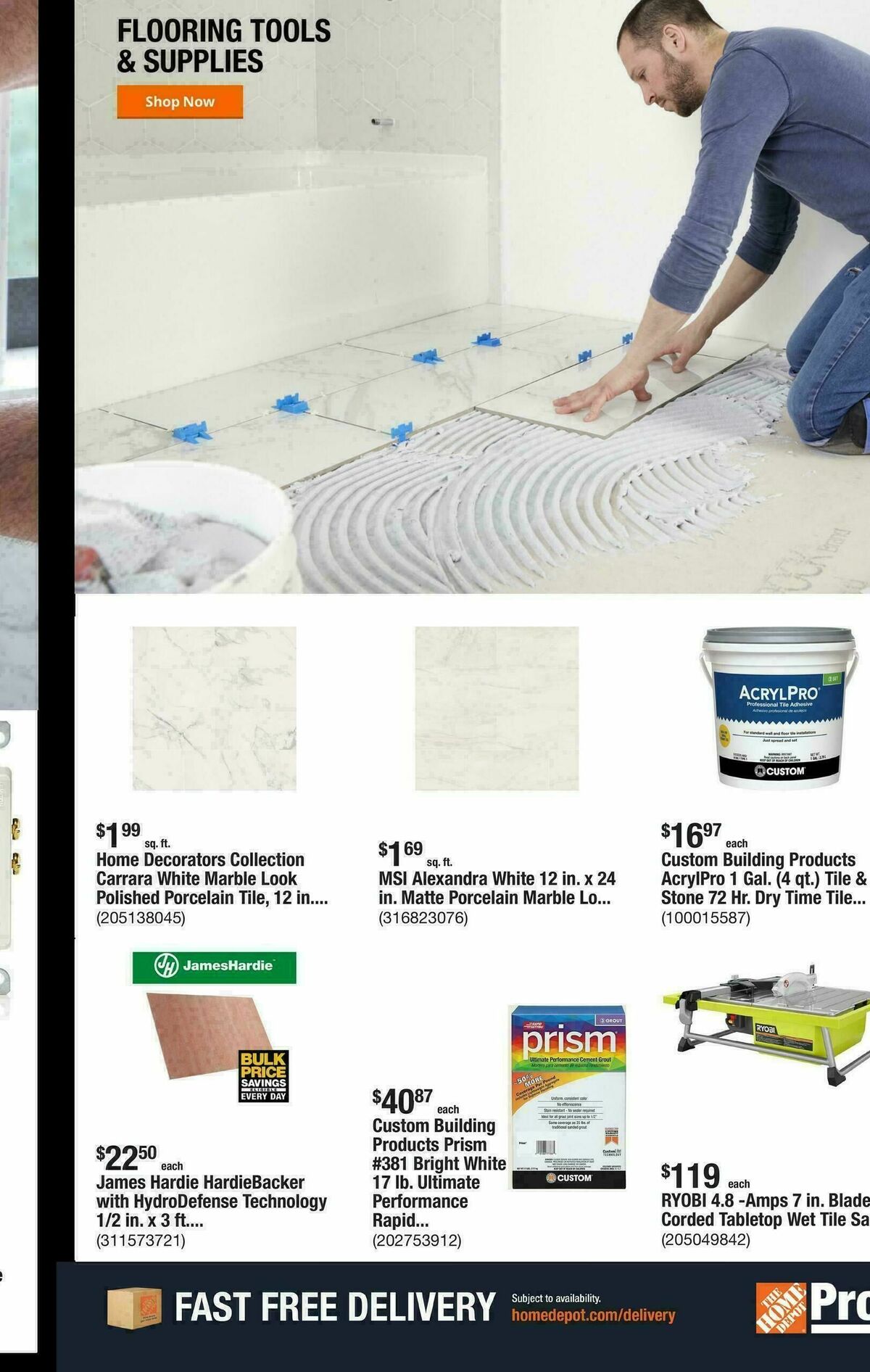 The Home Depot Weekly Ad from April 6