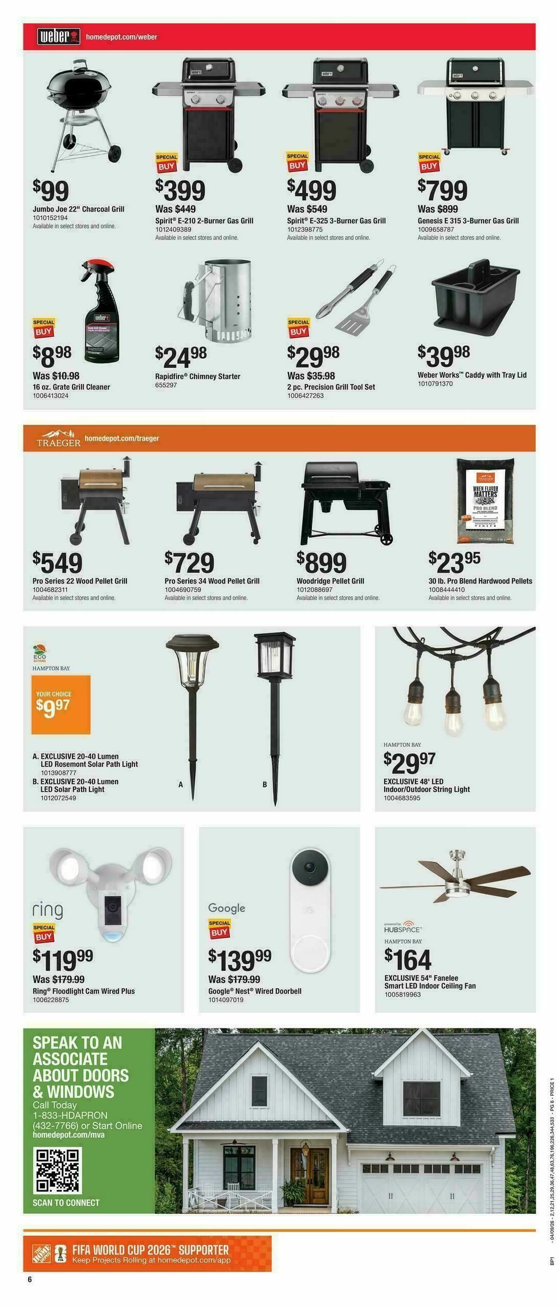 The Home Depot Spring Black Friday Weekly Ad from April 9