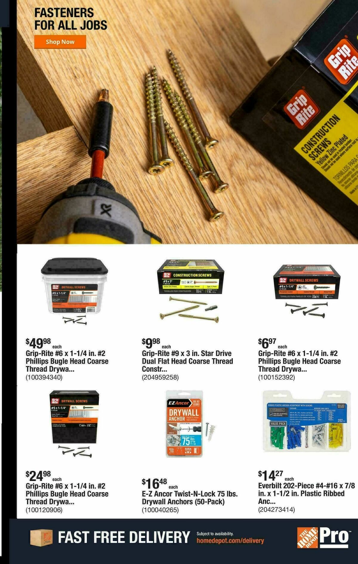The Home Depot Weekly Ad from April 13