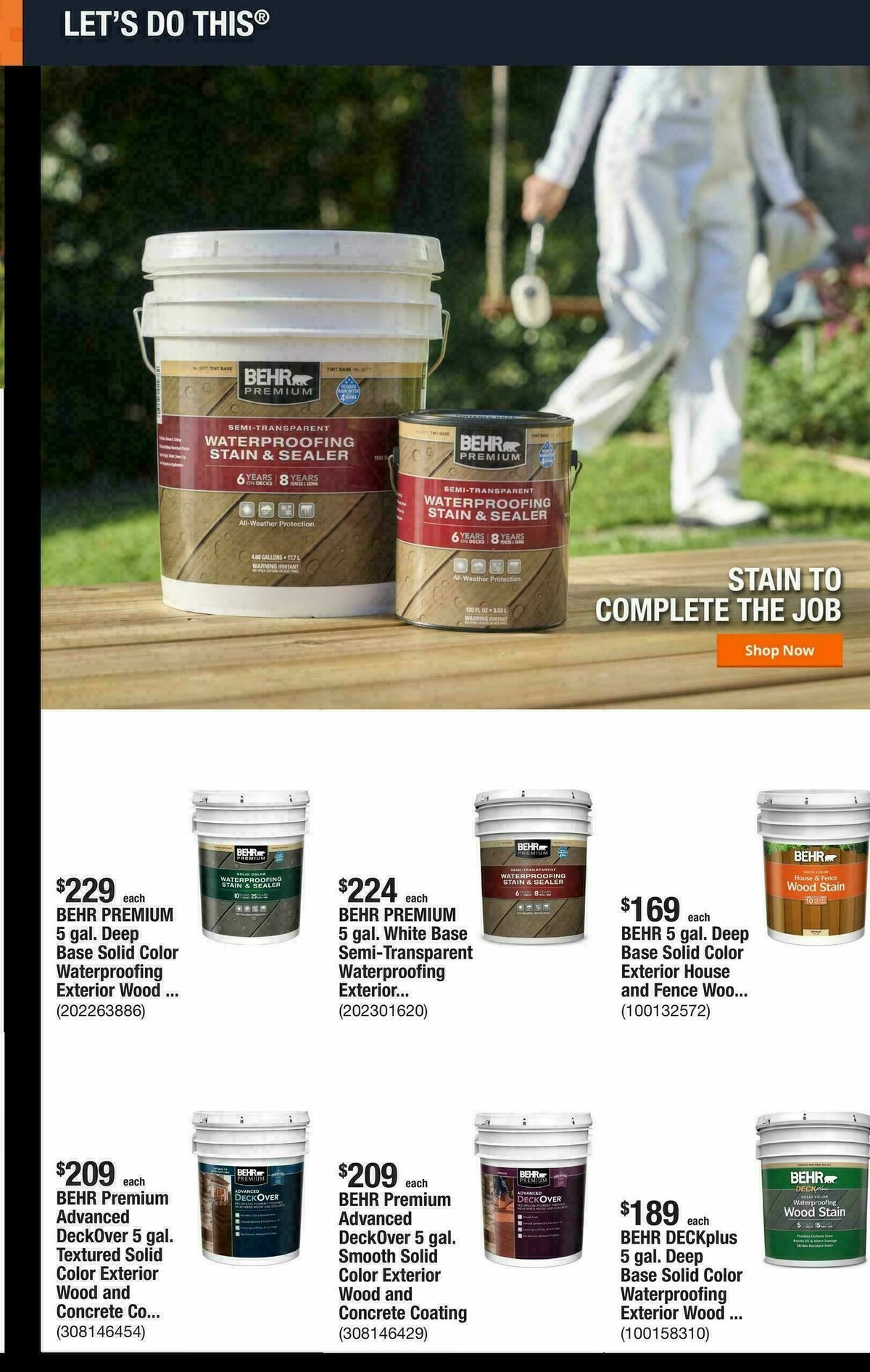 The Home Depot Weekly Ad from April 27