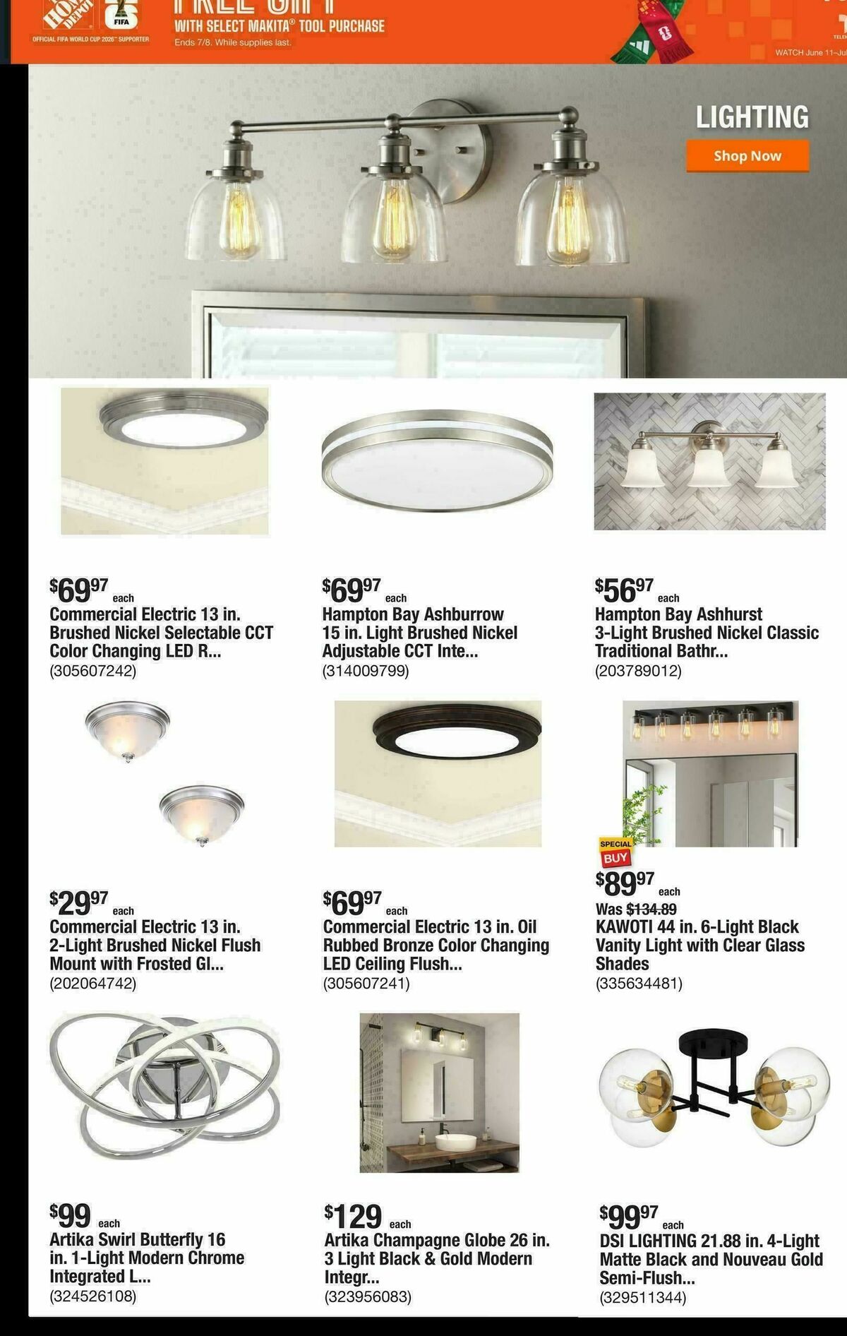 The Home Depot Weekly Ad from May 4
