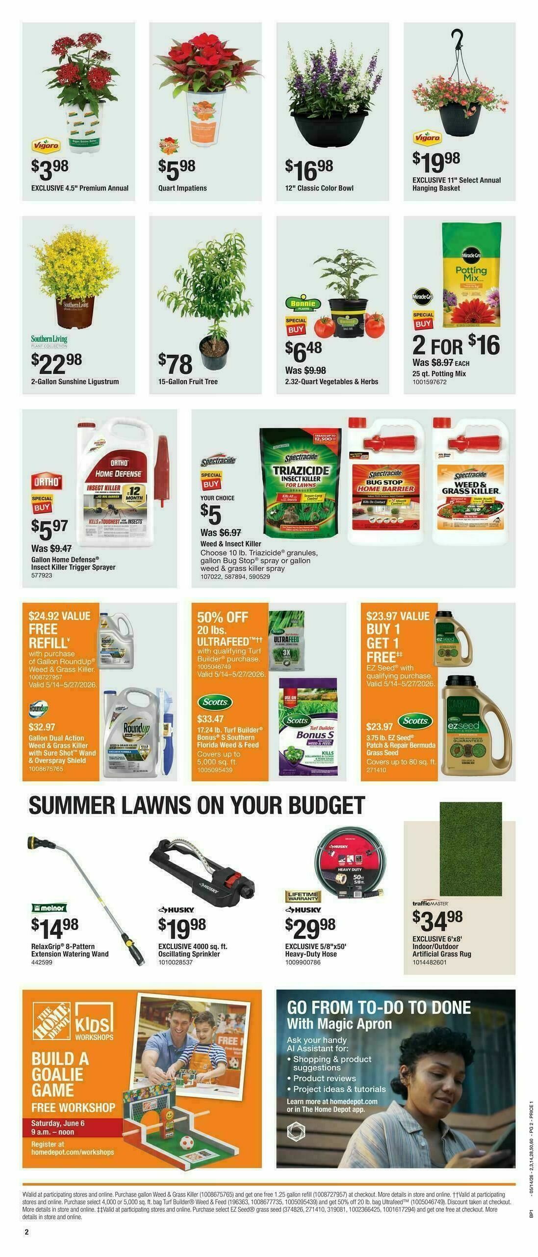 The Home Depot Memorial Day Weekly Ad from May 14