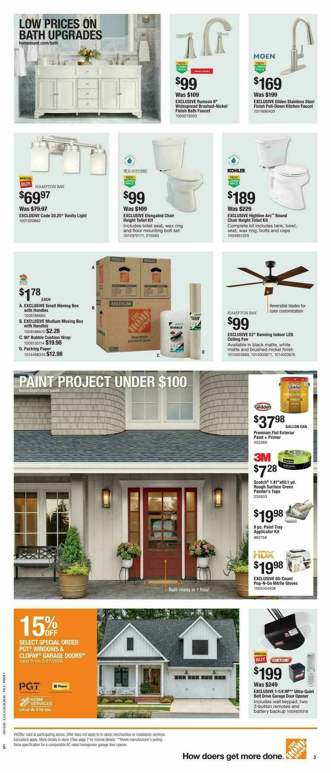 The Home Depot Memorial Day Weekly Ad from May 14
