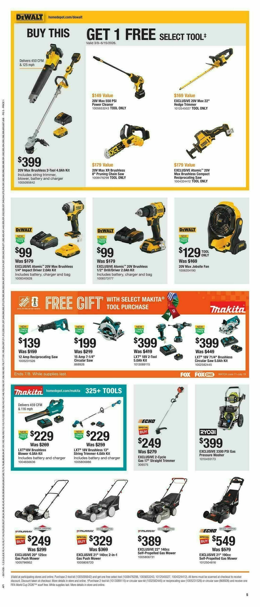 The Home Depot Memorial Day Weekly Ad from May 14