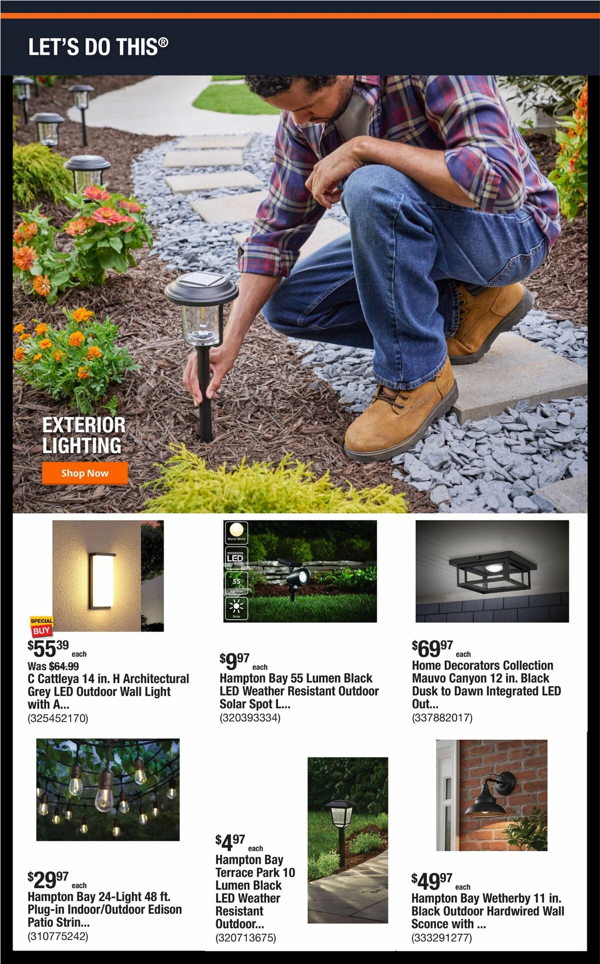 The Home Depot Weekly Ad from May 25