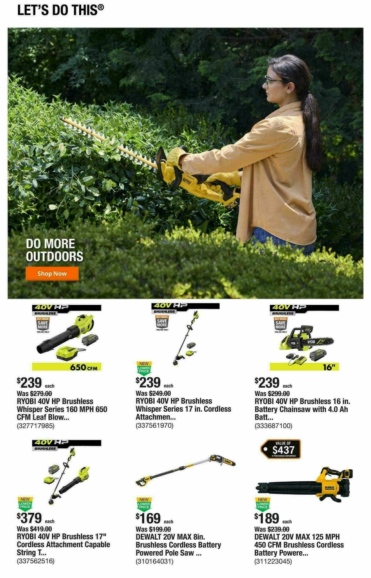 The Home Depot Weekly Ad from May 28