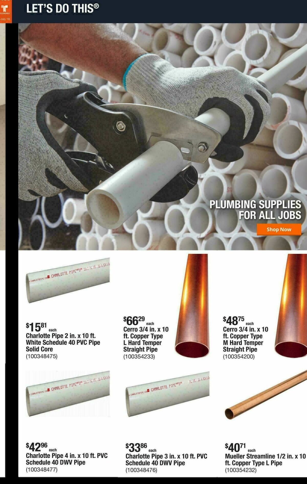 The Home Depot Weekly Ad from June 1