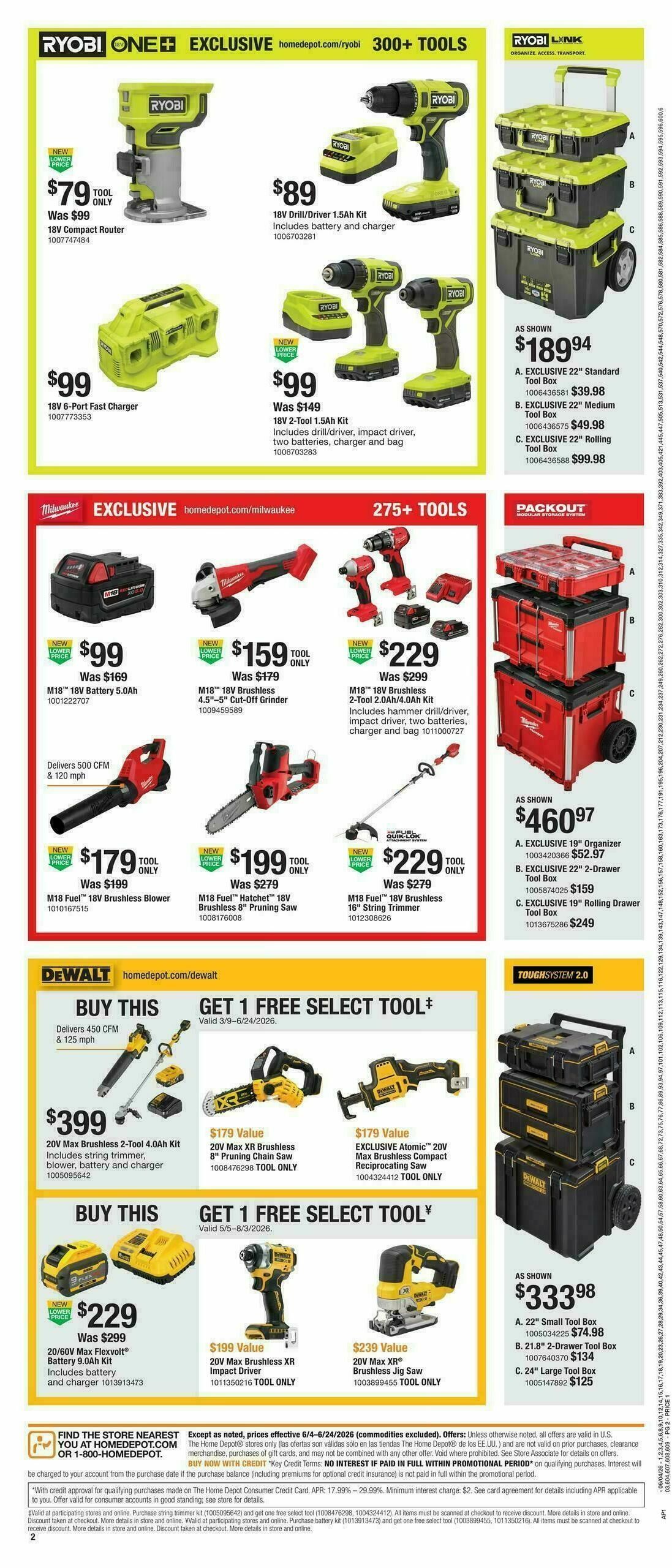 The Home Depot Father's Day Weekly Ad from June 4