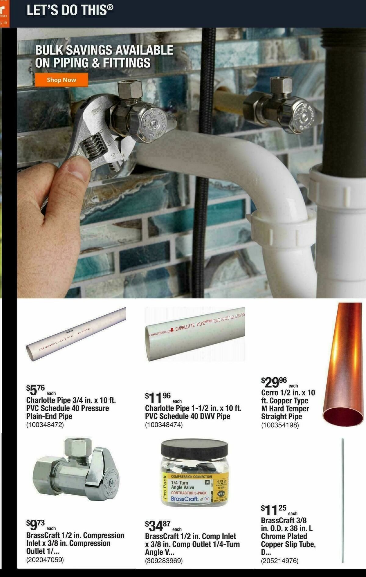 The Home Depot Weekly Ad from June 15