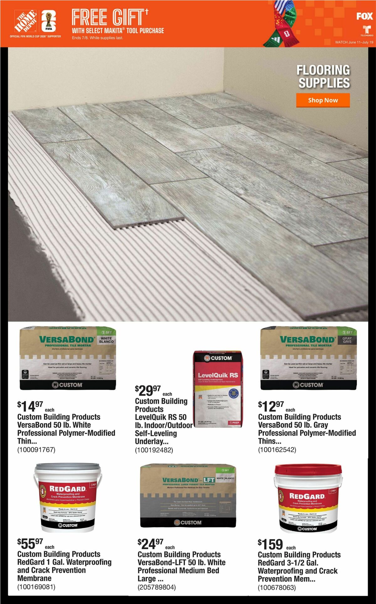 The Home Depot Weekly Ad from June 22