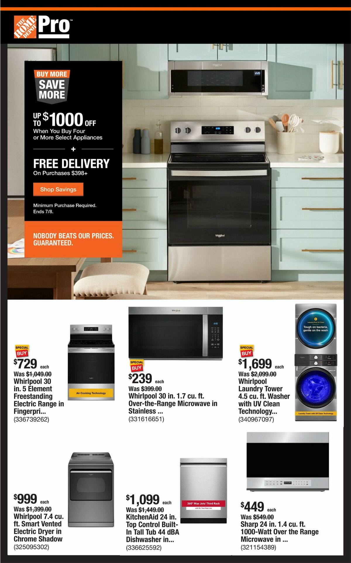 The Home Depot Weekly Ad from June 29