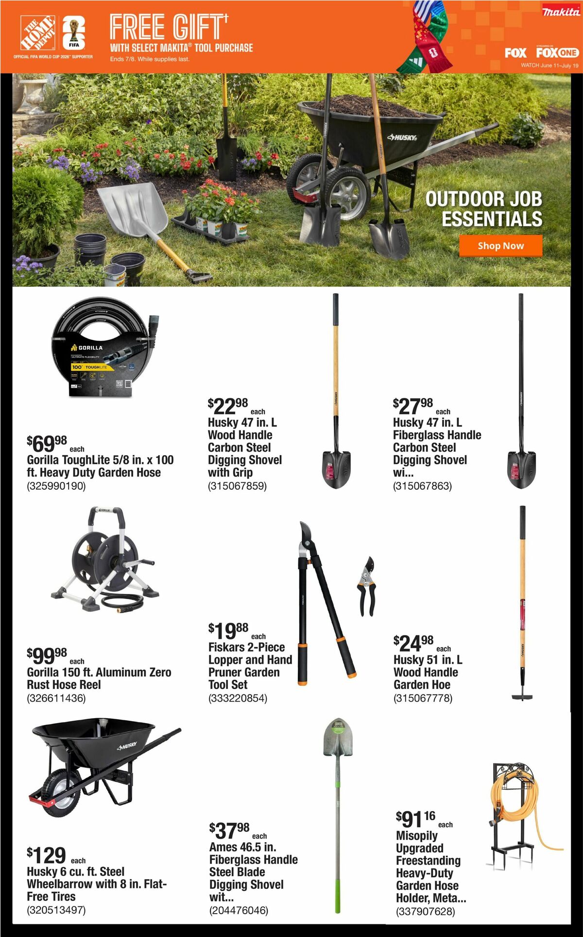 The Home Depot Weekly Ad from June 29