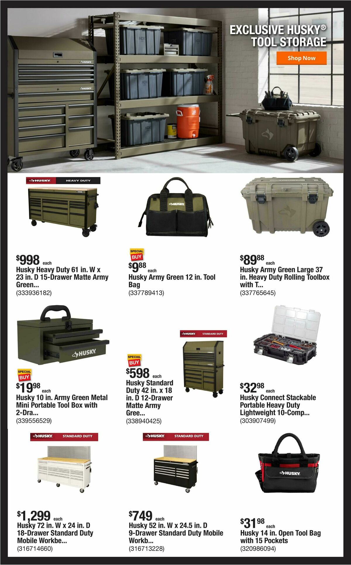 The Home Depot Weekly Ad from July 6