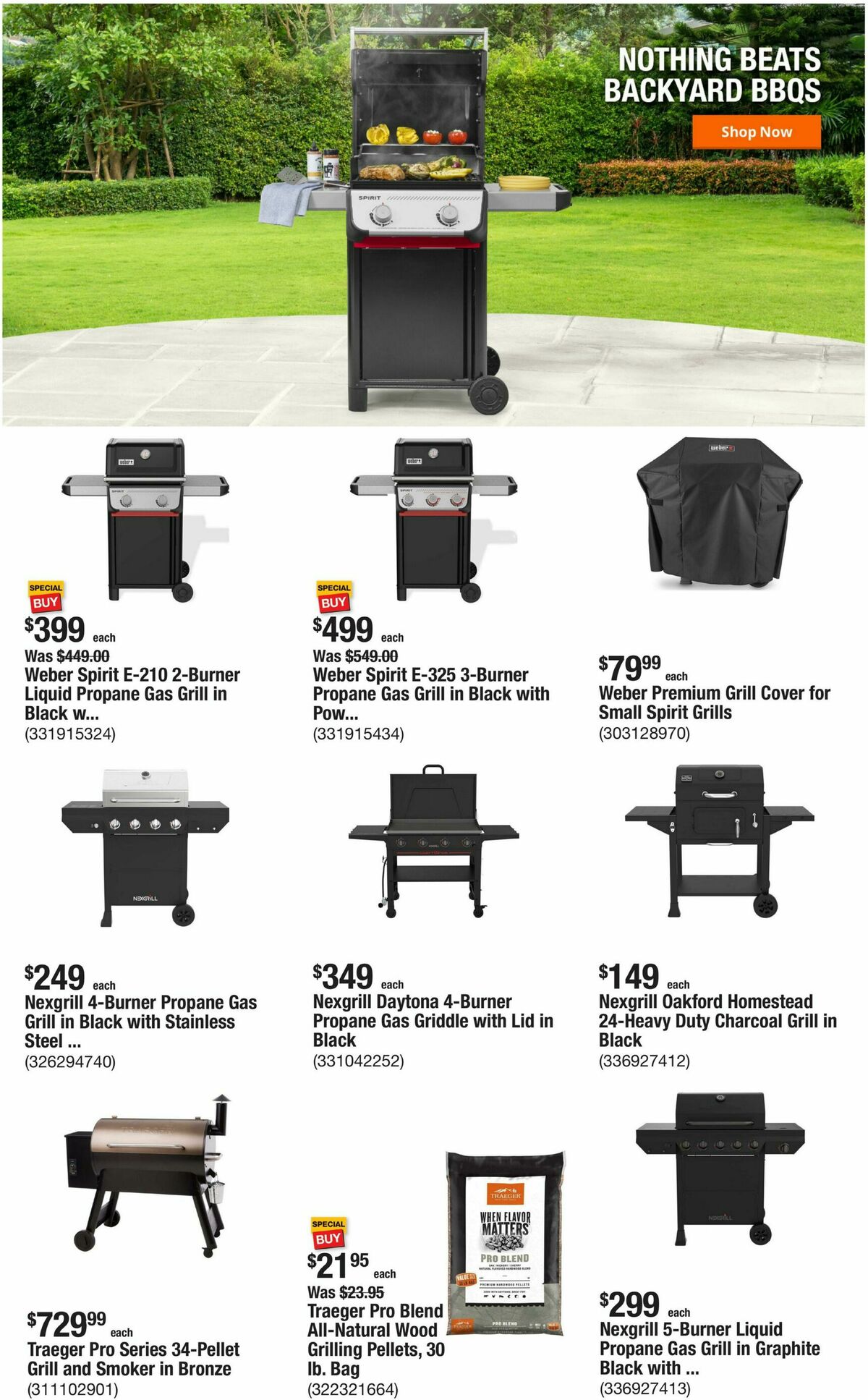 The Home Depot Weekly Ad from July 9