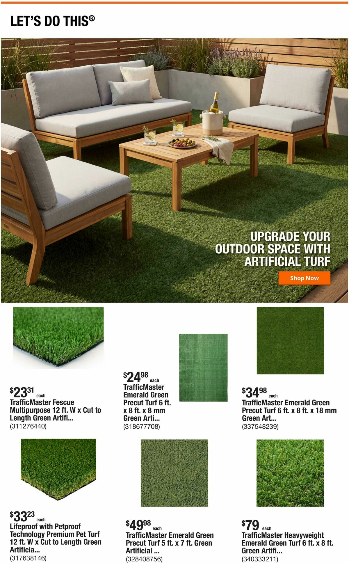 The Home Depot Weekly Ad from July 9