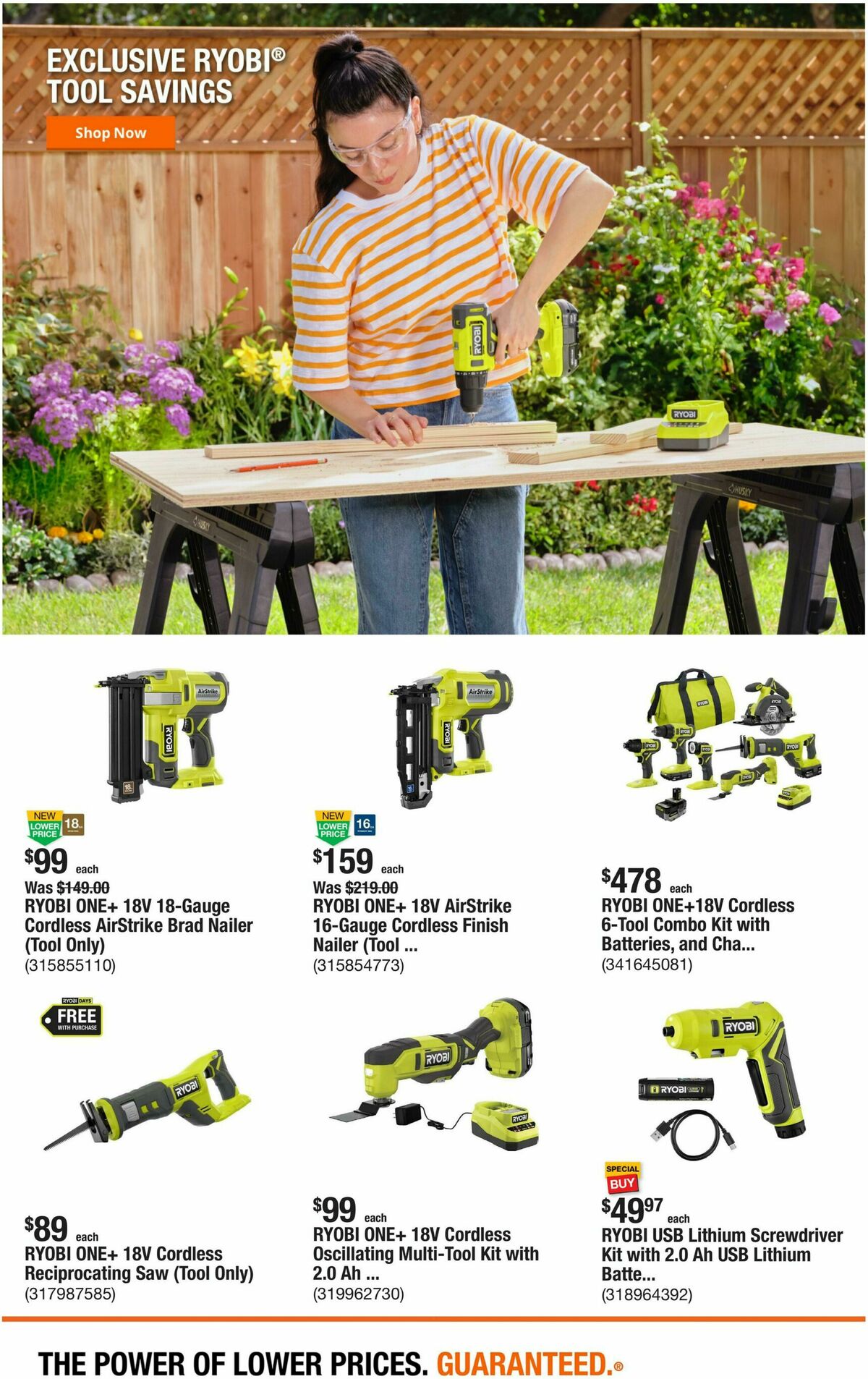 The Home Depot Weekly Ad from July 9