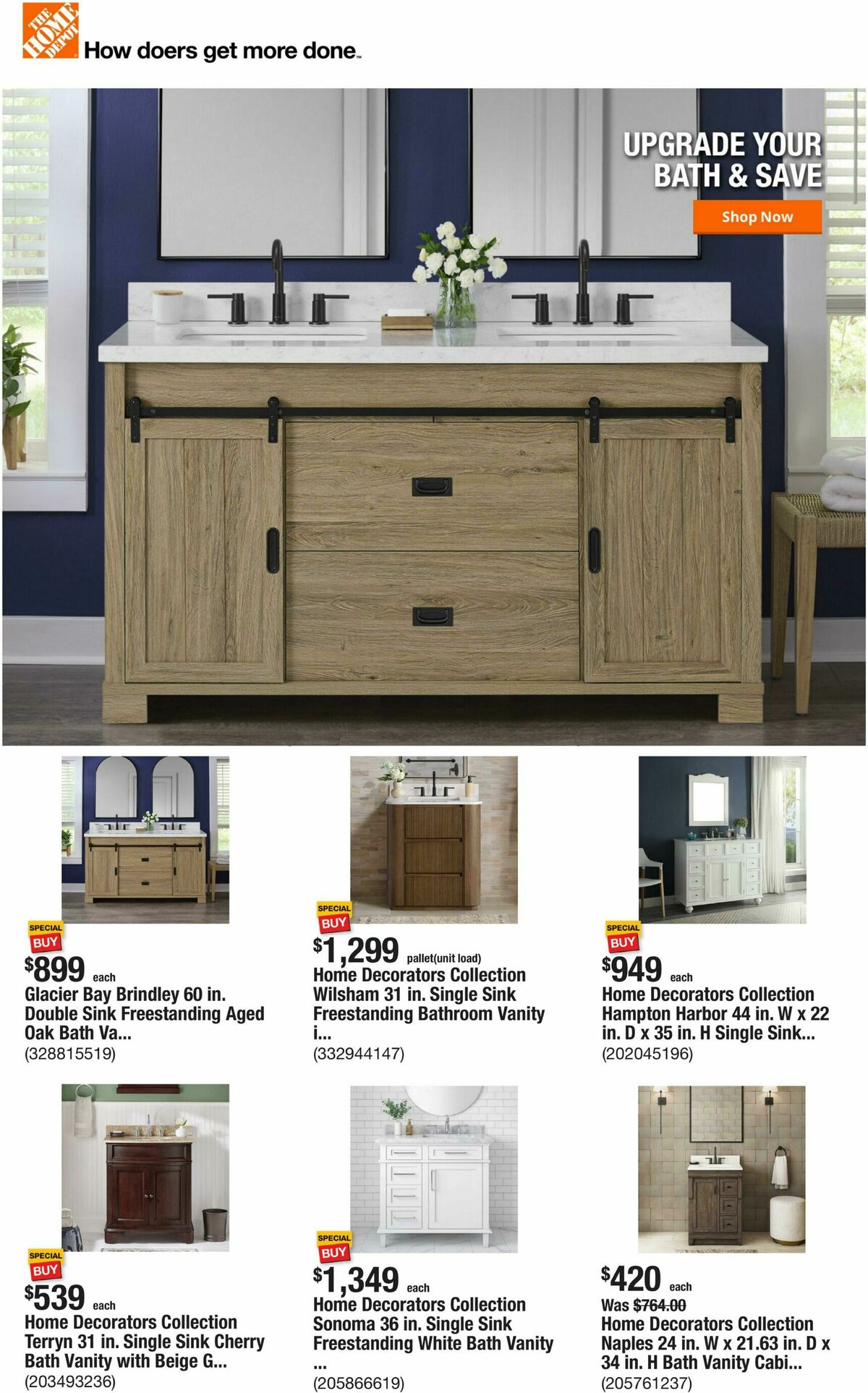 The Home Depot Weekly Ad from July 16