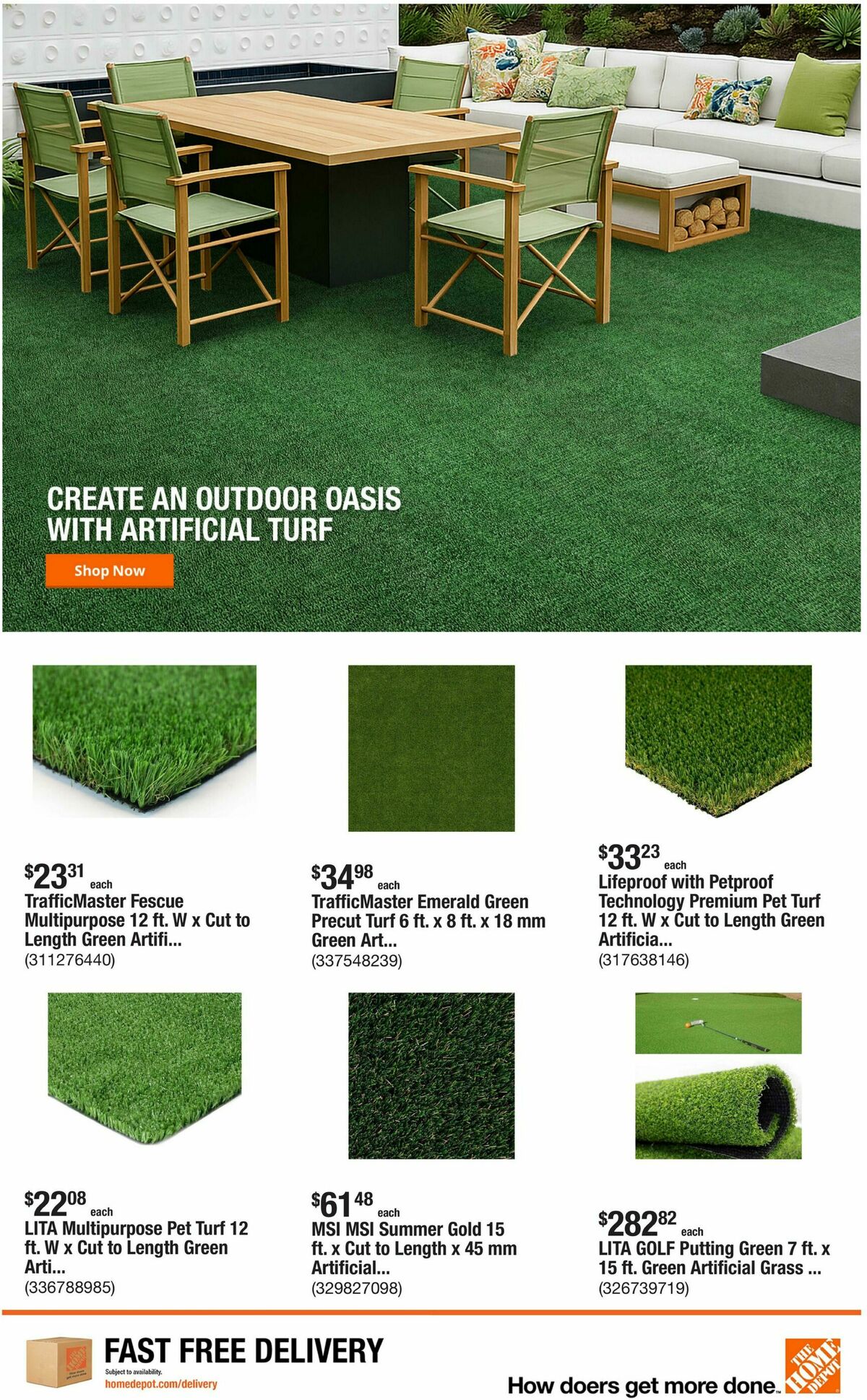 The Home Depot Weekly Ad from July 16