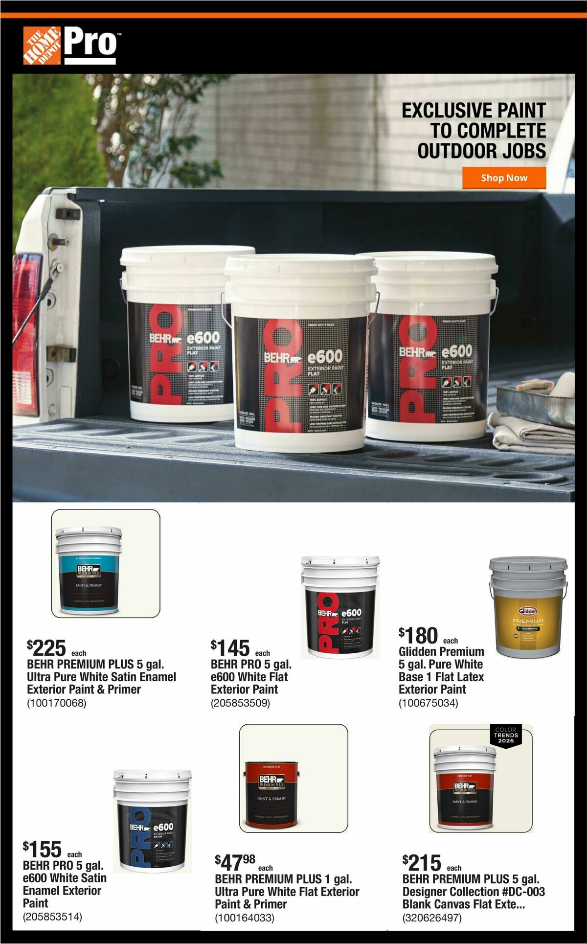The Home Depot Weekly Ad from July 20