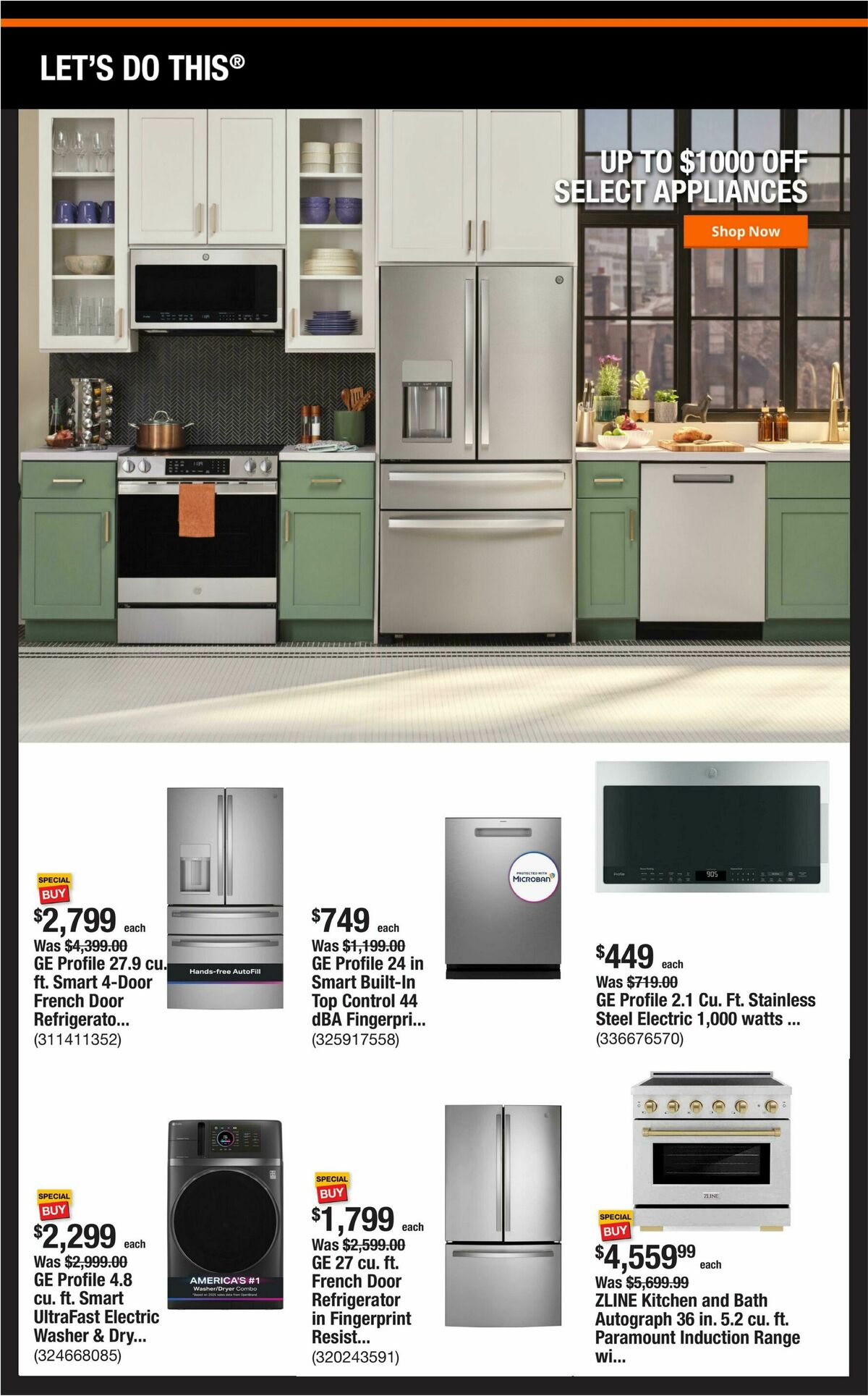 The Home Depot Weekly Ad from July 20
